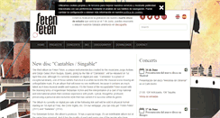 Desktop Screenshot of fetenfeten.net