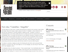 Tablet Screenshot of fetenfeten.net